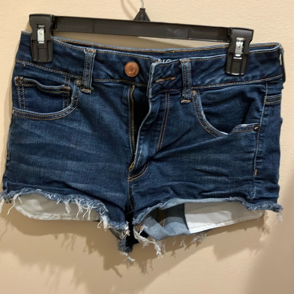 American Eagle Blue Jean Shorts